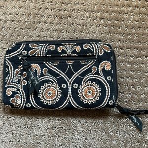 Vera Bradley quilted cotton wallet